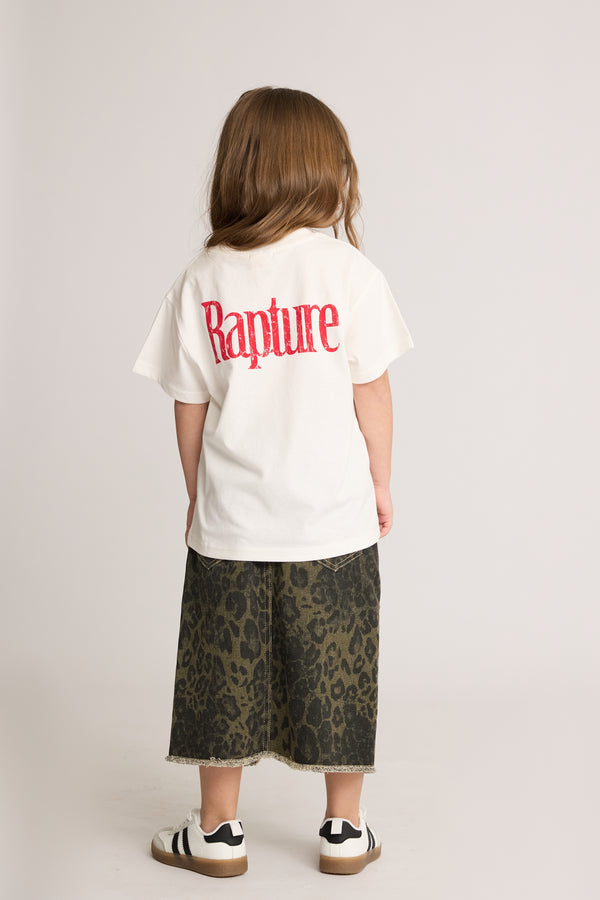 חולצת טריקו לילדות דגם RAPTURE