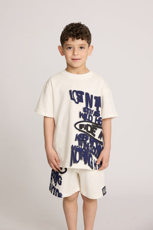 חליפה לילדים דגם גרפיטי