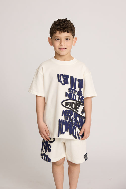 חליפה לילדים דגם גרפיטי