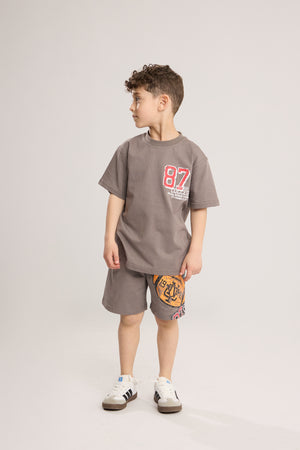 חליפת כותנה לילדים דגם פוטבול 87