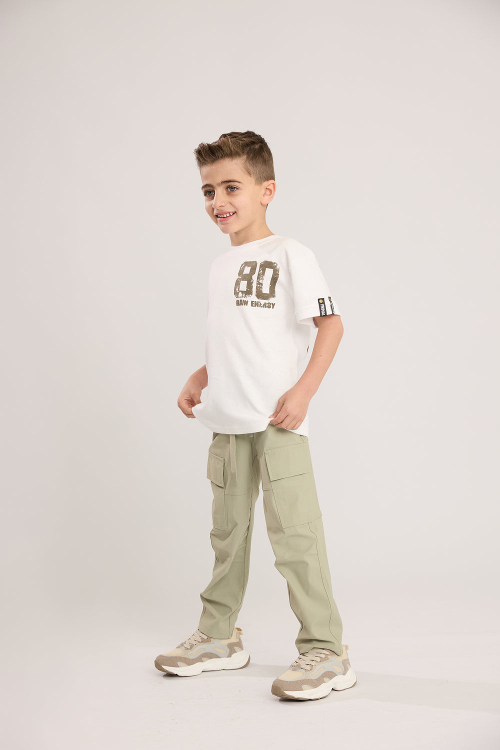 חולצה כותנה לילדים דגם 80