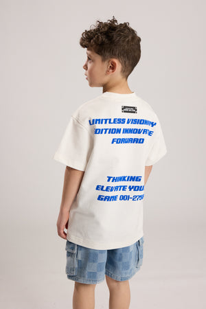 חולצה לילדים מבד דיאגונל דגם דפוס