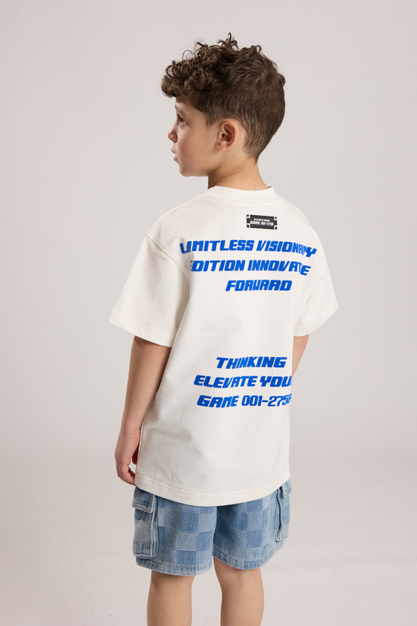 חולצה לילדים מבד דיאגונל דגם דפוס