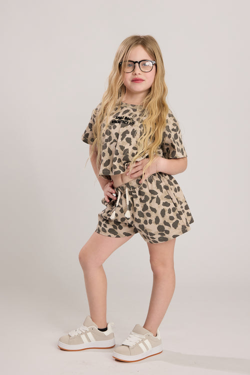 חליפה מנומרת לילדות