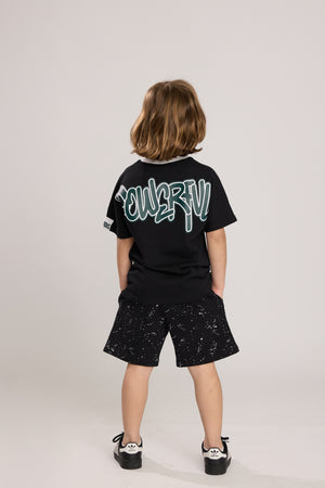 חליפה כותנה לילדים דגם Powerful