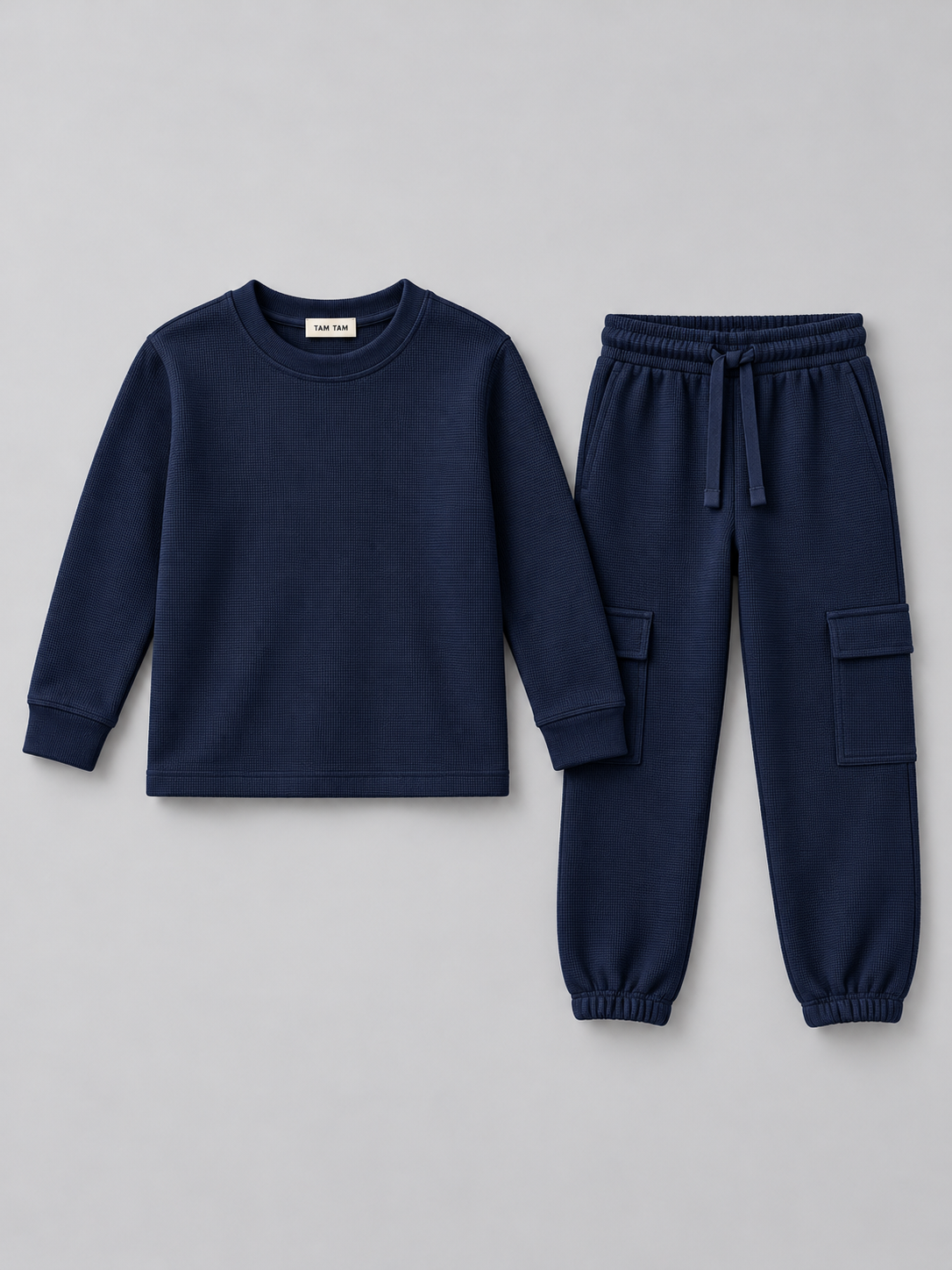 דגם 6649 – navy – פקשוט עם טיקט TAM TAM